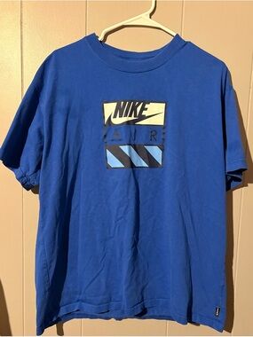 Nike Royal Blue Short-Sleeve Mens